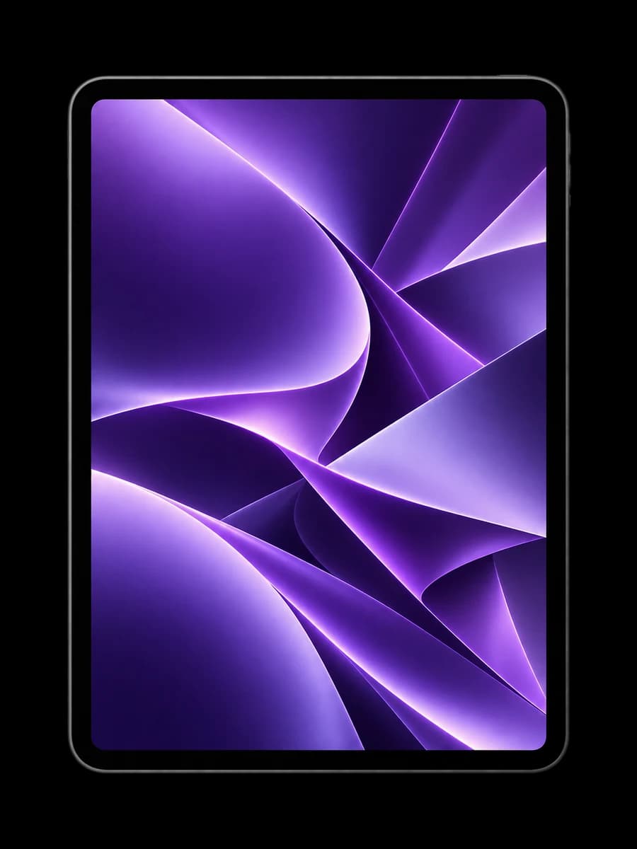 iPad Pro 13″ (M4) · front-view illustration