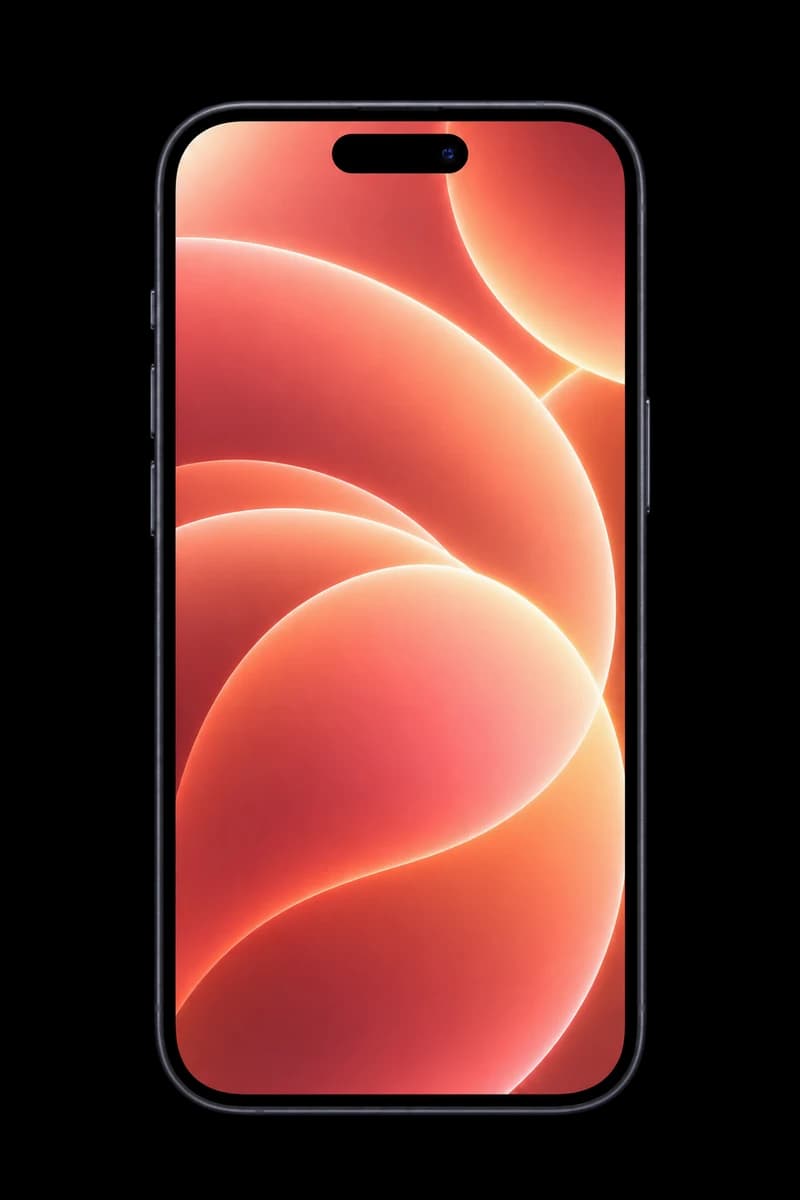 iPhone 18 Pro β front-view illustration