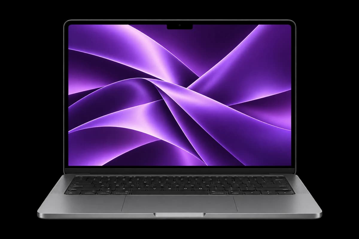 MacBook Air 13β³ (M3) β front-view illustration